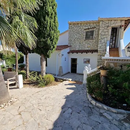 בקתה Casa La Vida 10 Pers, Bbq, Vistas Al Mediterraneo דניה